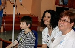 We visited the children’s ward in the Pilsen University Hospital We visited the children’s ward in the Pilsen University Hospital
